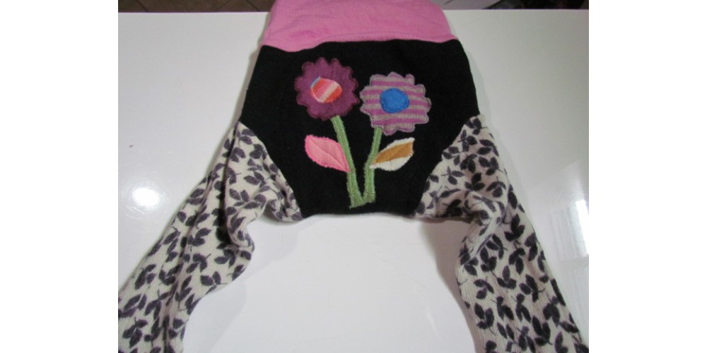 Pantalon en laine Lily's Dream- Large 18 mois- Fleur